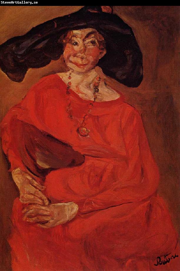 Chaim Soutine Woman in Red